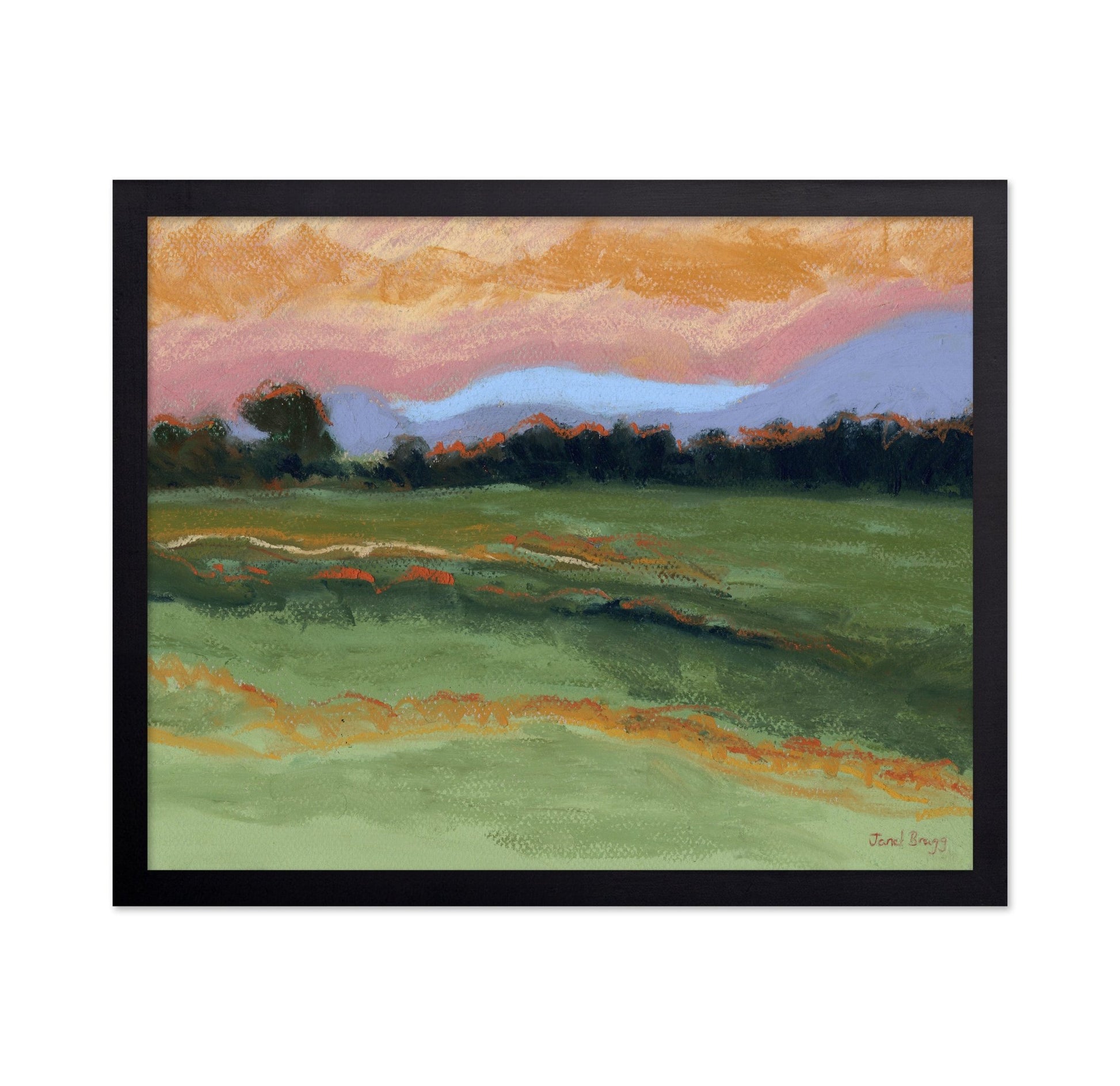 Golden Field Dusk