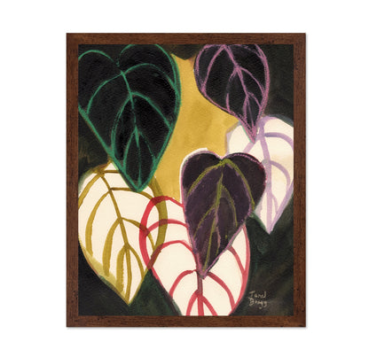 Chartreuse Leaf Study