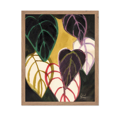 Chartreuse Leaf Study