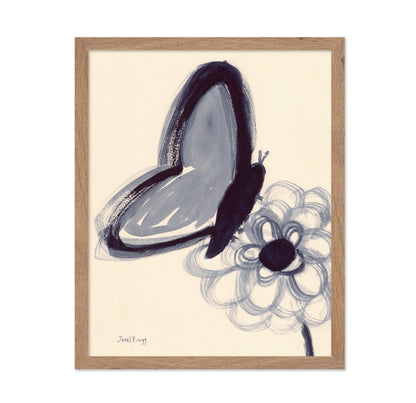 Indigo Butterfly Study