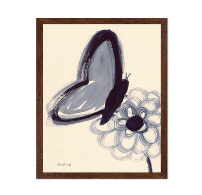 Indigo Butterfly Study