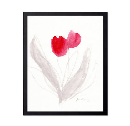 Red Tulips Sketch