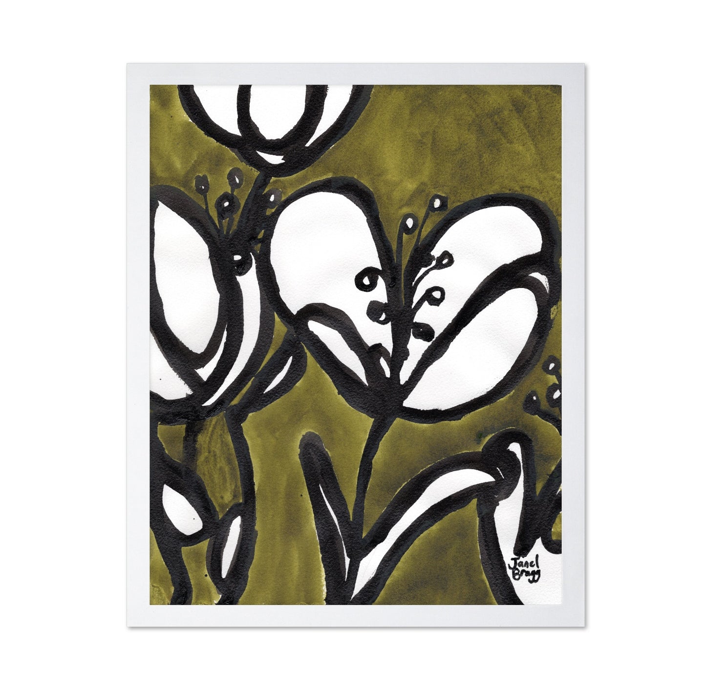 Tulips In Moss