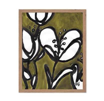 Tulips In Moss