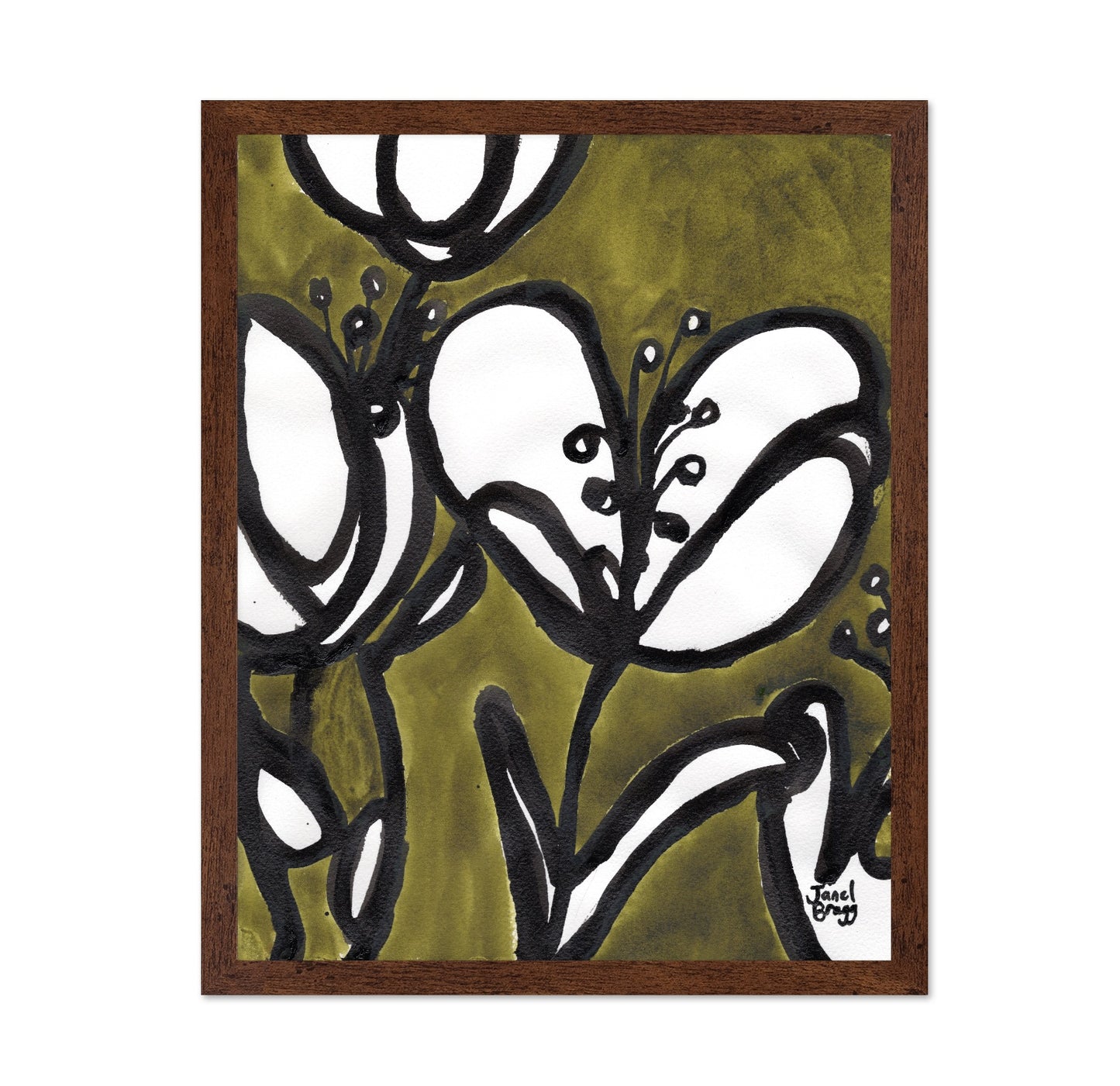 Tulips In Moss