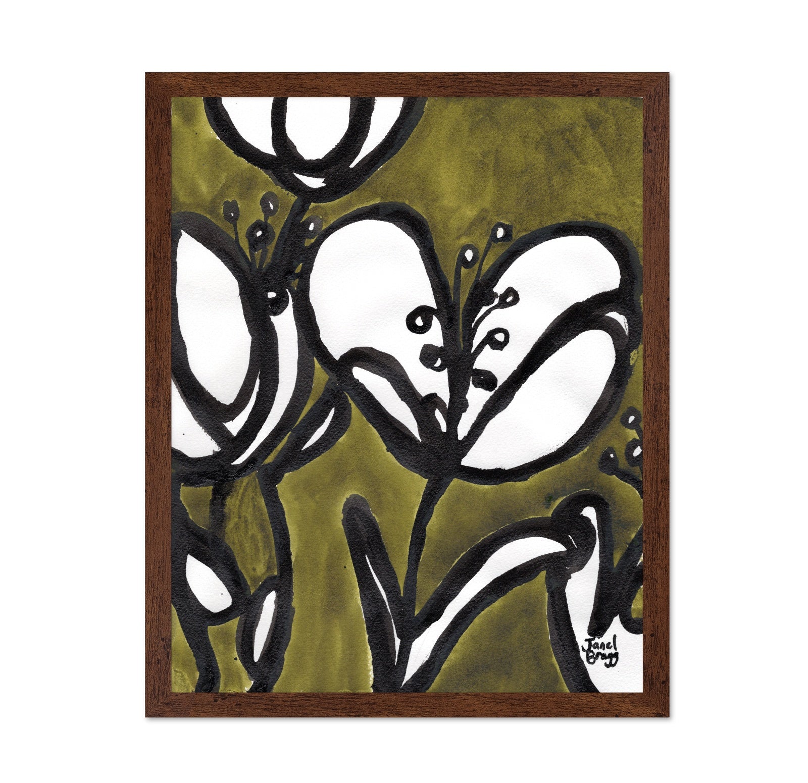Tulips In Moss