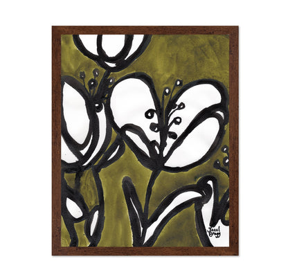 Tulips In Moss