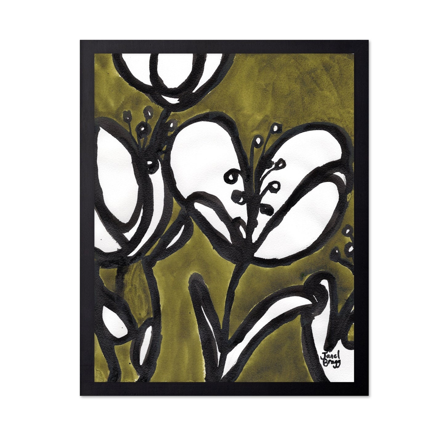 Tulips In Moss