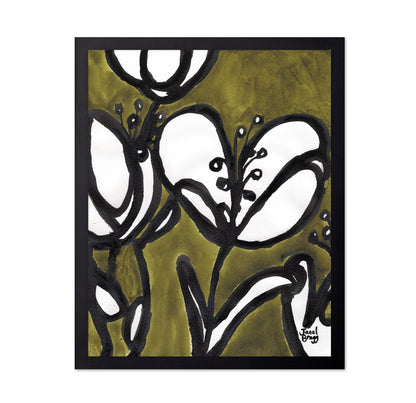 Tulips In Moss