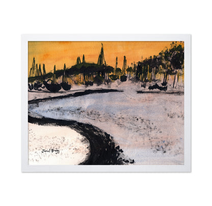 Ink Marina Sunset