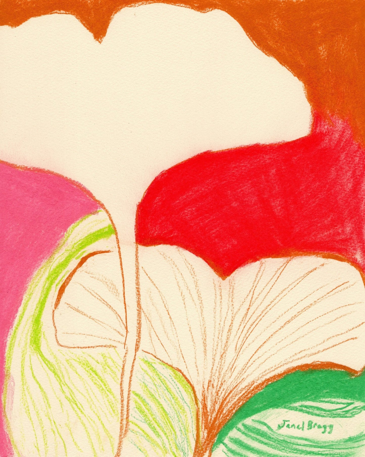 Colorful Ginkgo Forms