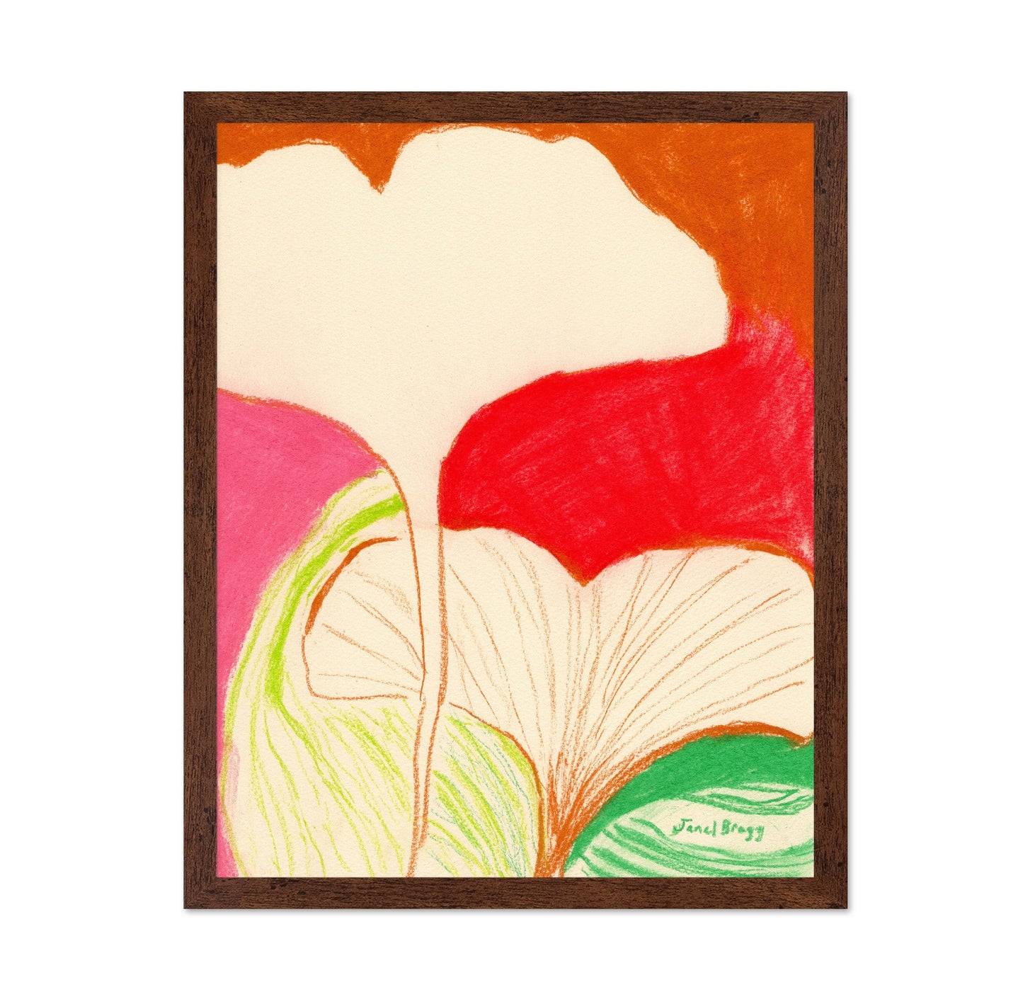 Colorful Ginkgo Forms
