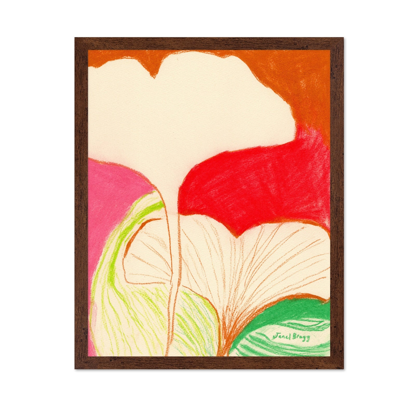 Colorful Ginkgo Forms
