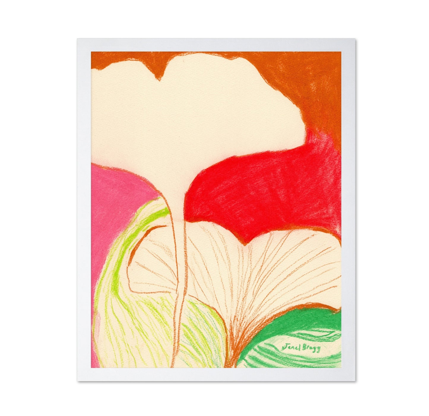 Colorful Ginkgo Forms