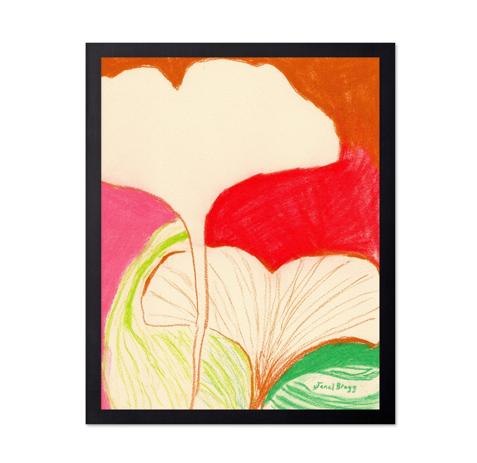 Colorful Ginkgo Forms