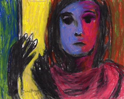 Color Split Portrait No1