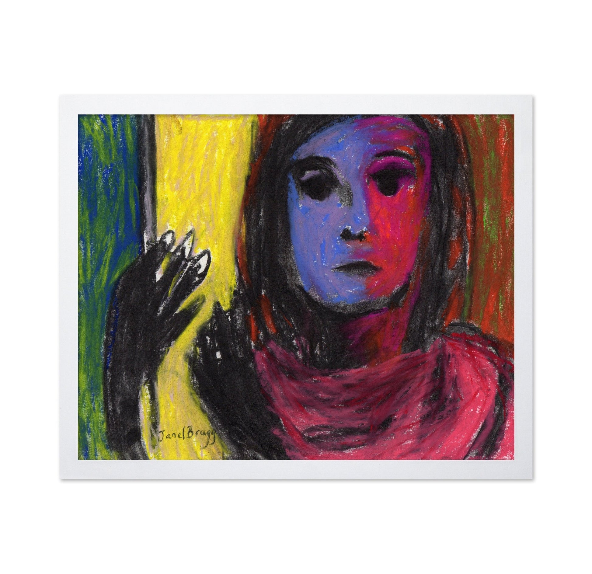 Color Split Portrait No1