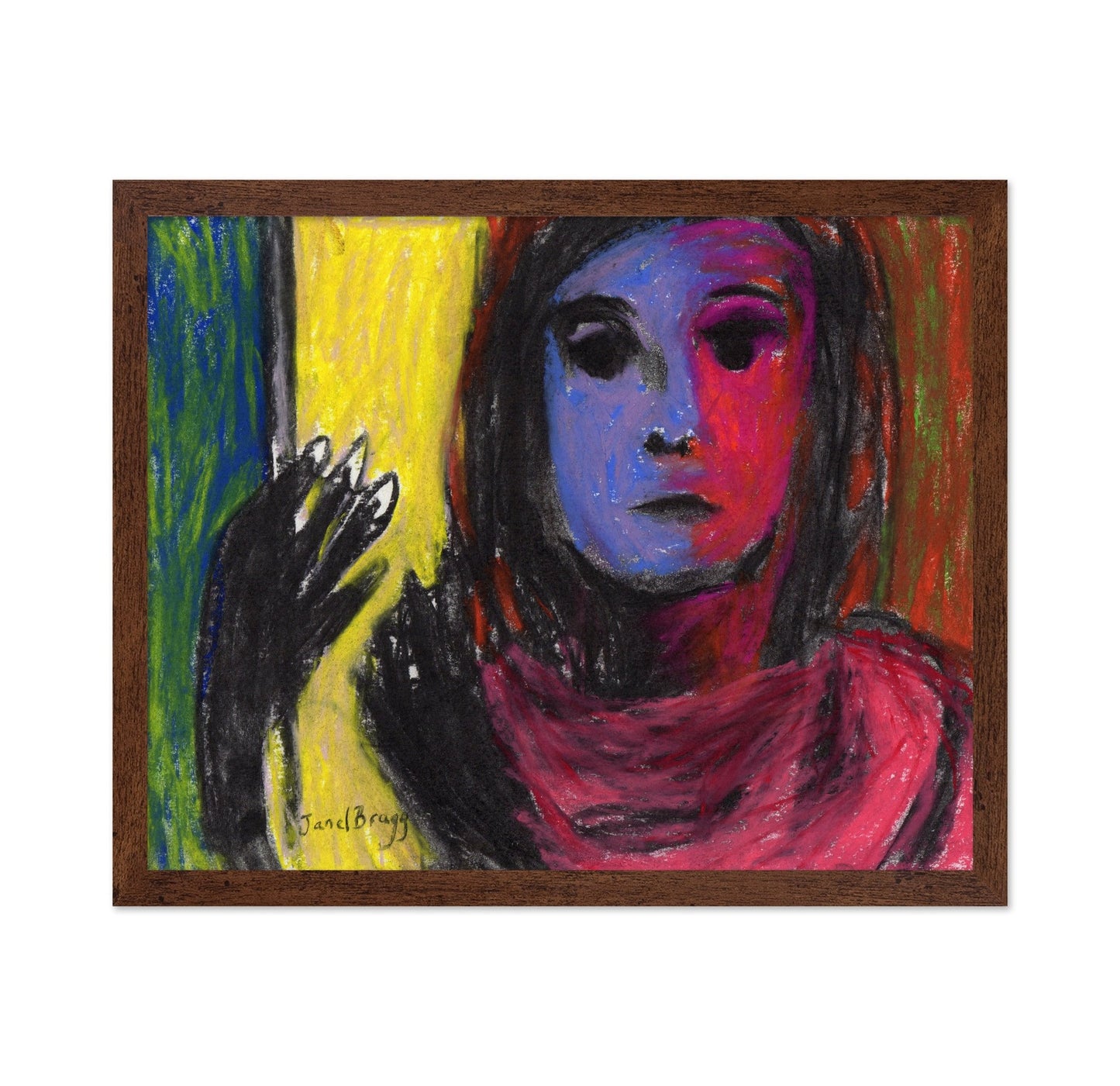 Color Split Portrait No1
