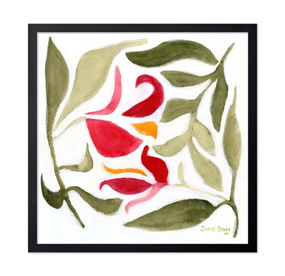 Pink Floral Composition