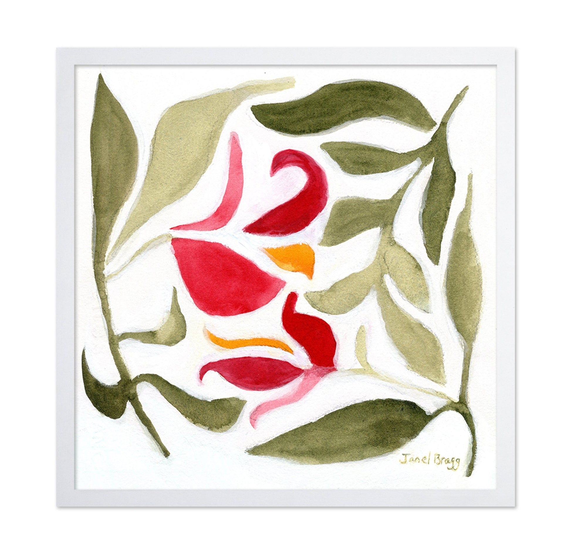 Pink Floral Composition