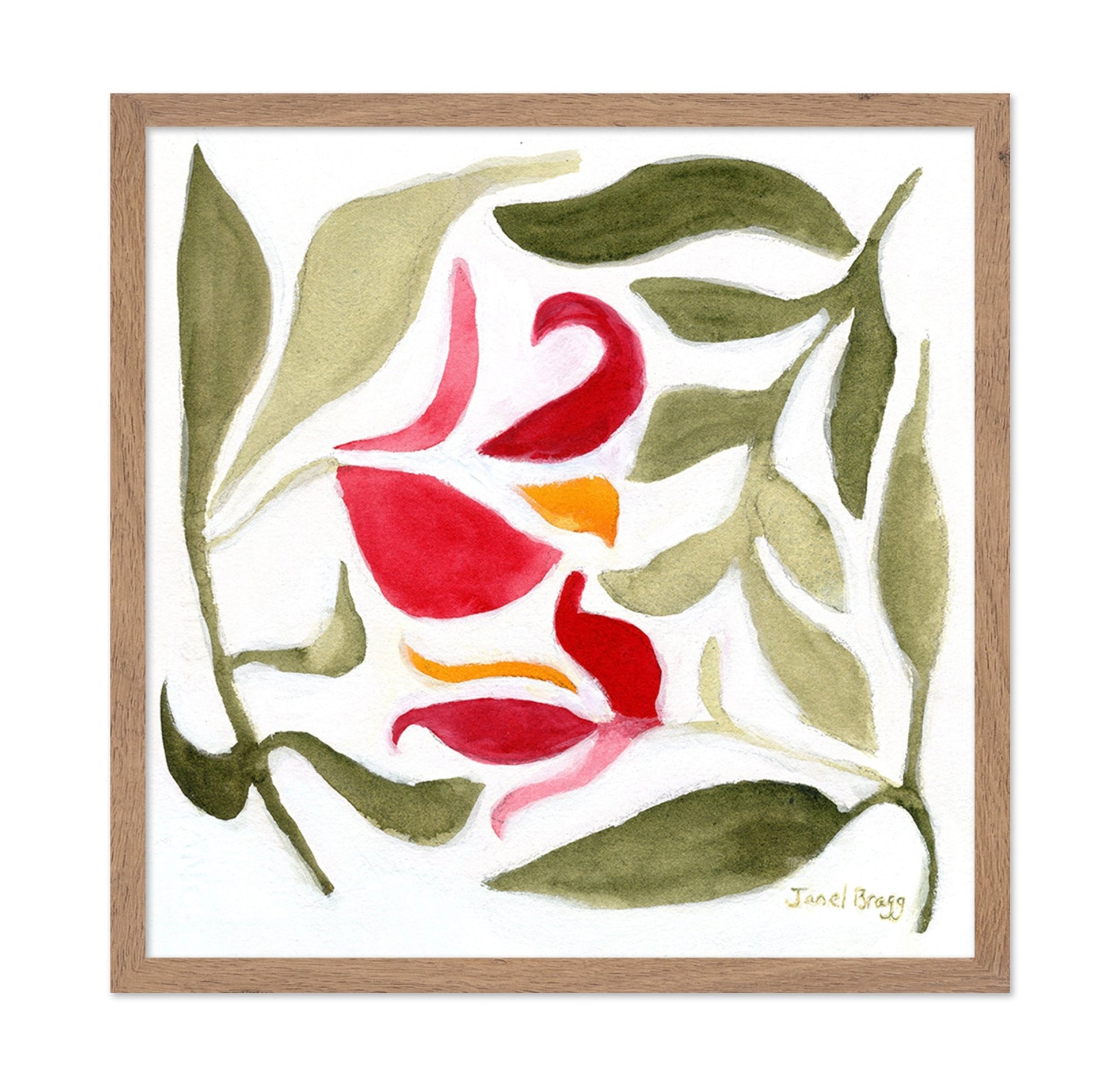 Pink Floral Composition
