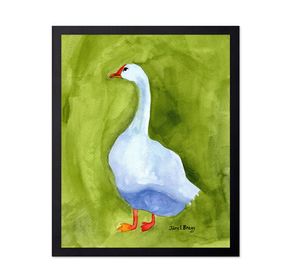 White Goose Portrait No1