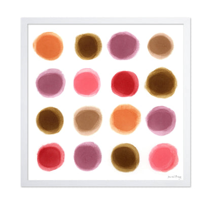 Colorful Watercolor Dots