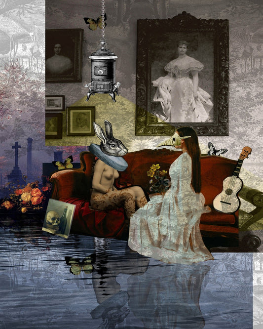 Dark Wonderland Collage