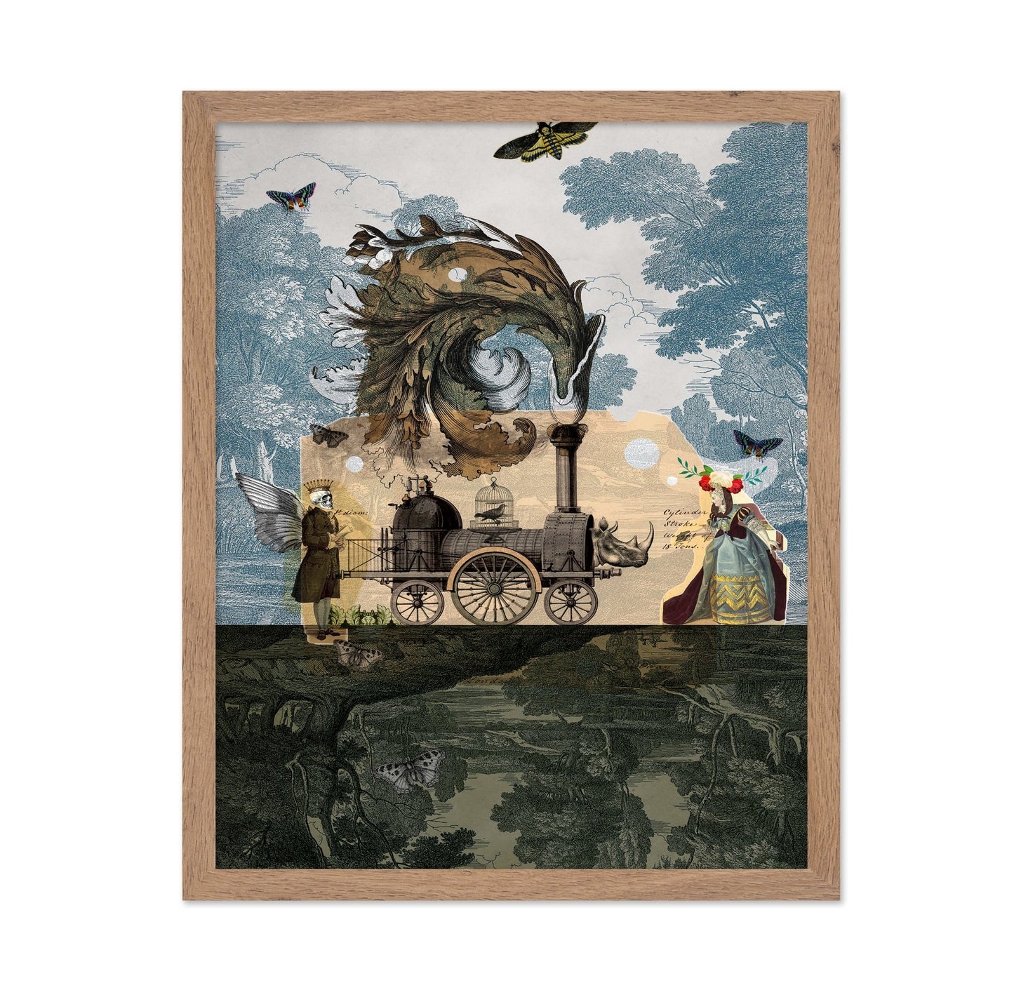 Surreal Steam Engine