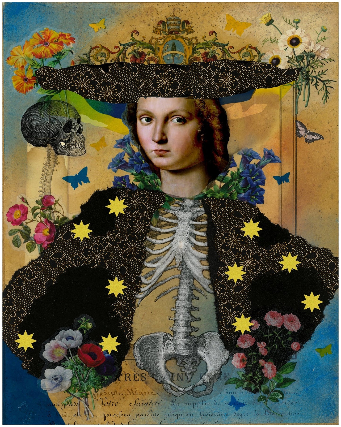 Mystic Papess Collage
