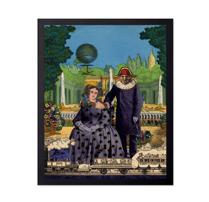 Vintage Garden Couple