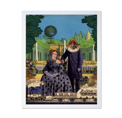 Vintage Garden Couple