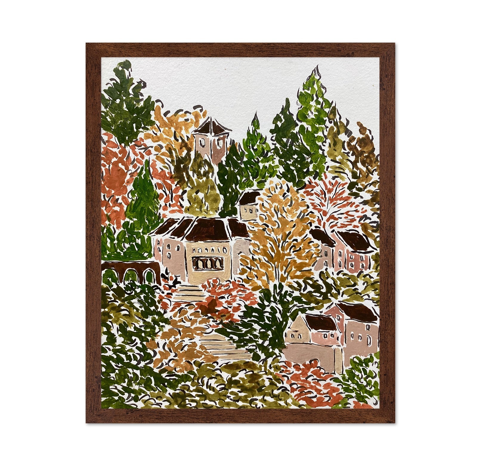 Bavarian Autumn Village