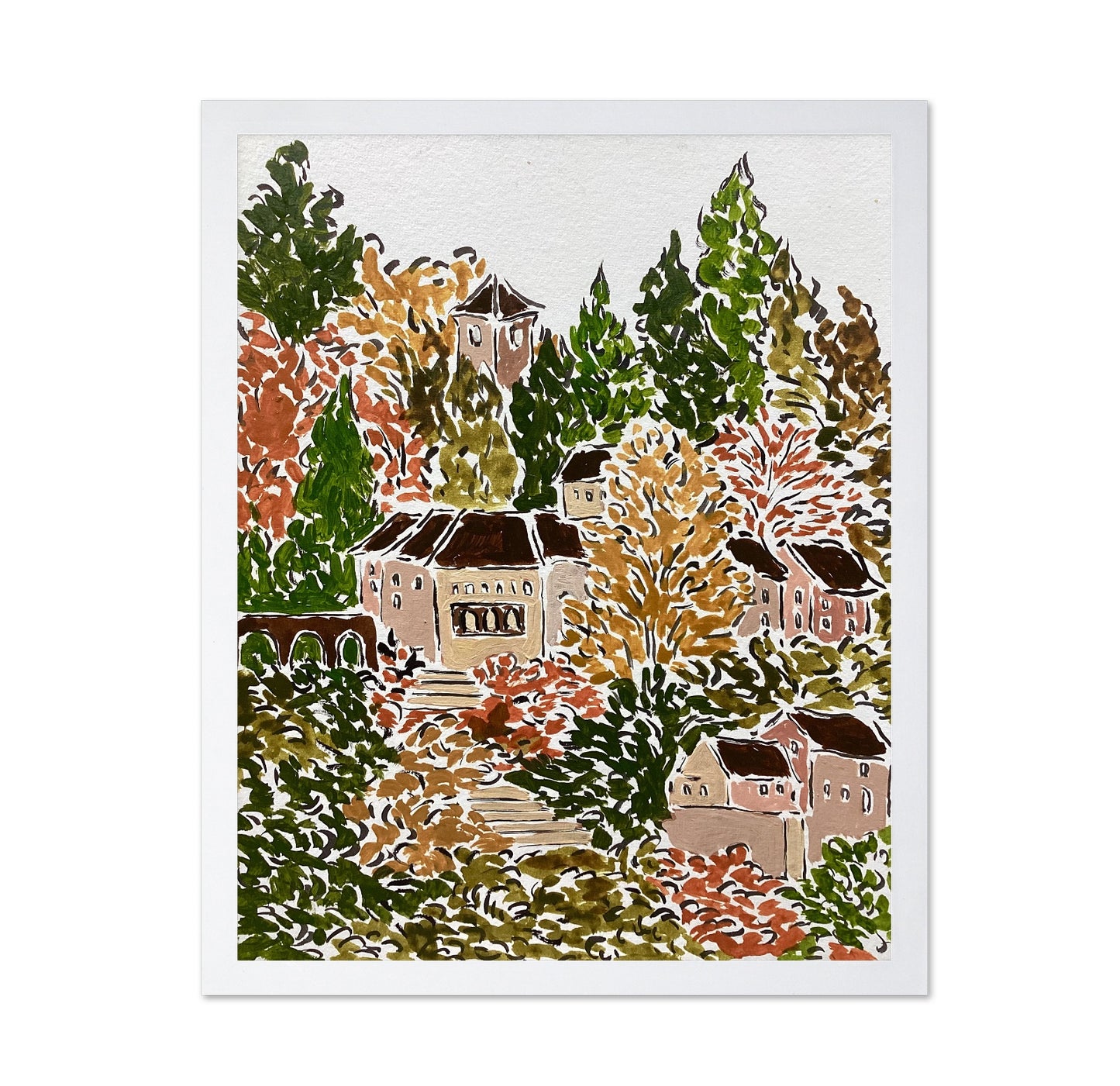Bavarian Autumn Village