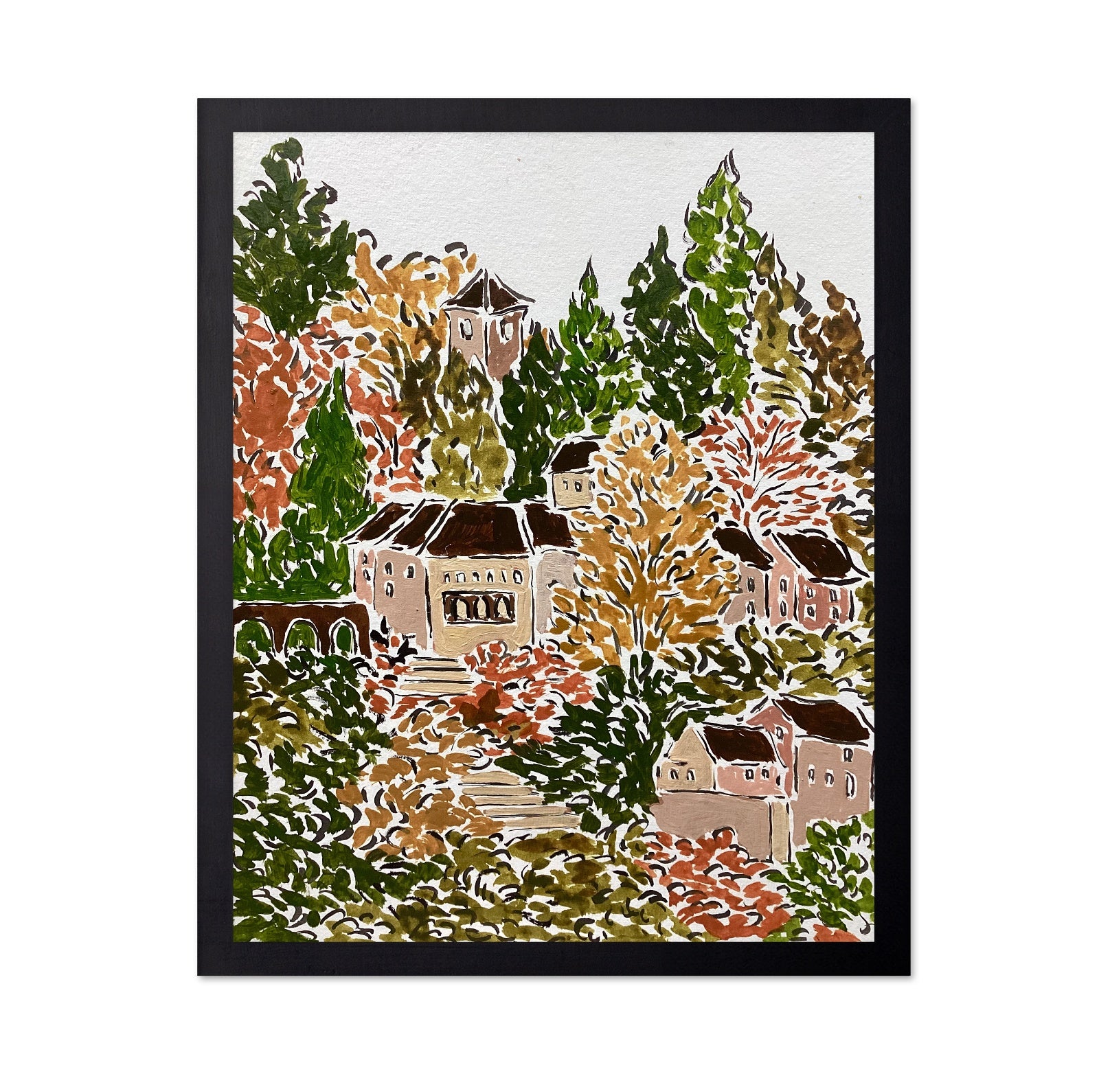 Bavarian Autumn Village