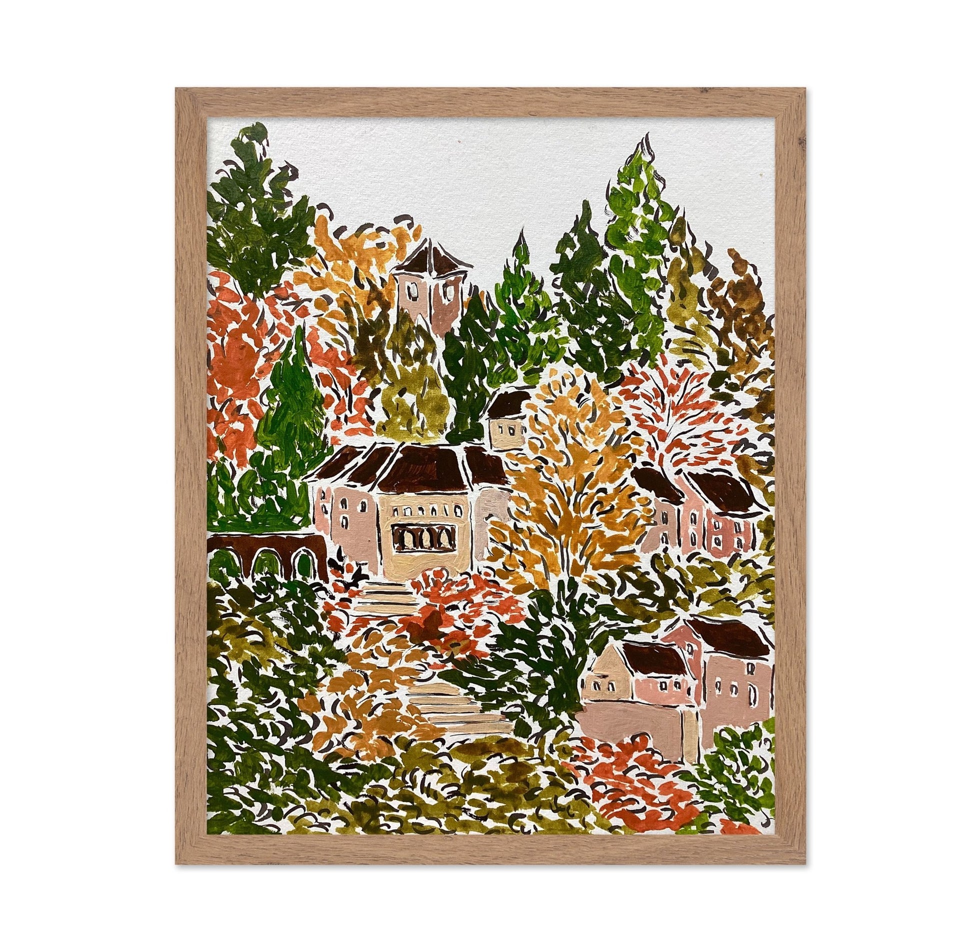 Bavarian Autumn Village