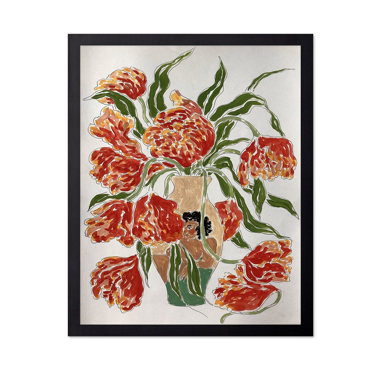 Wilted Tulip Portrait