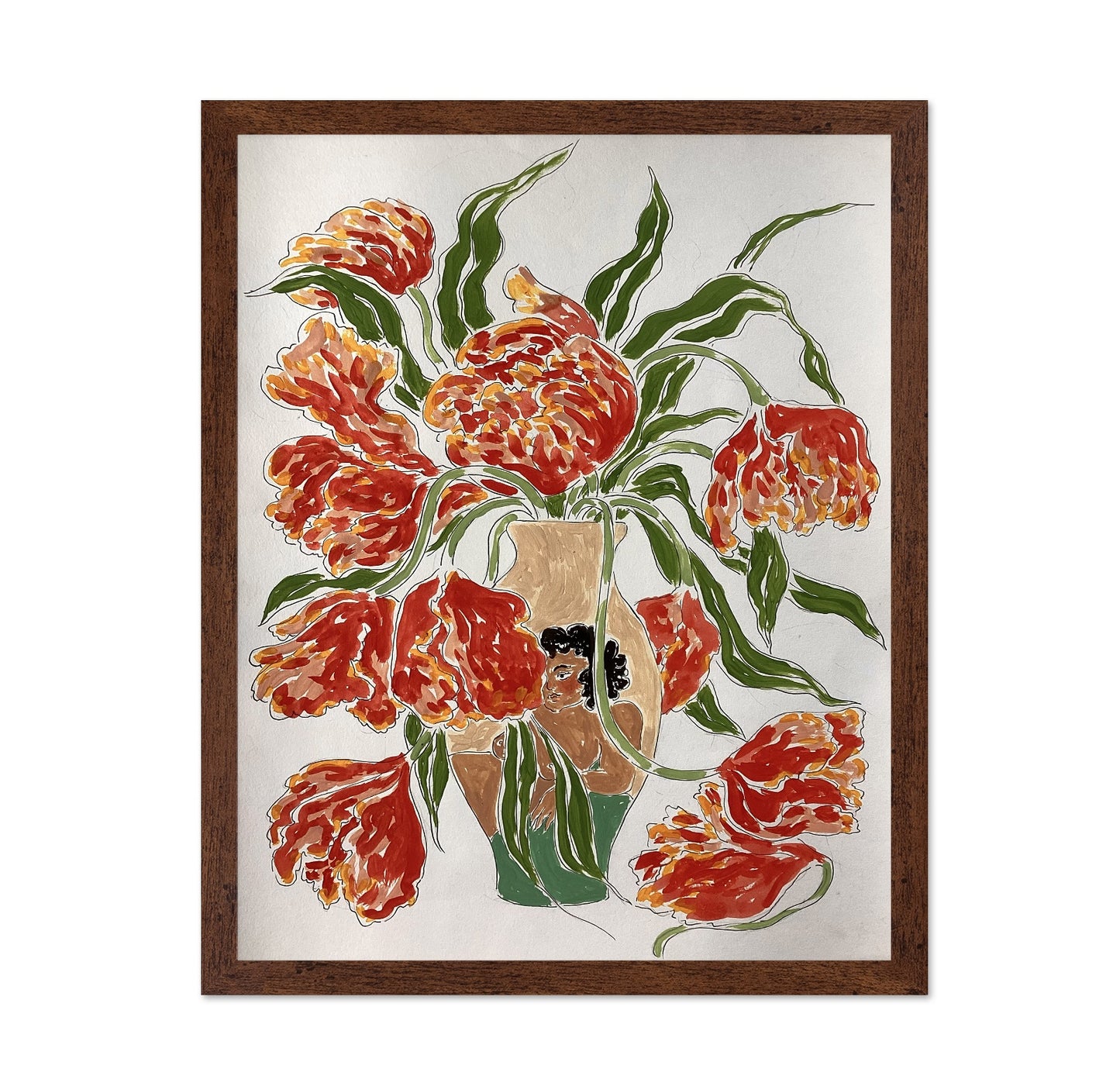 Wilted Tulip Portrait