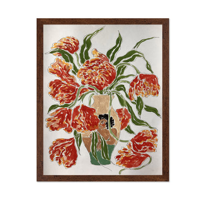 Wilted Tulip Portrait