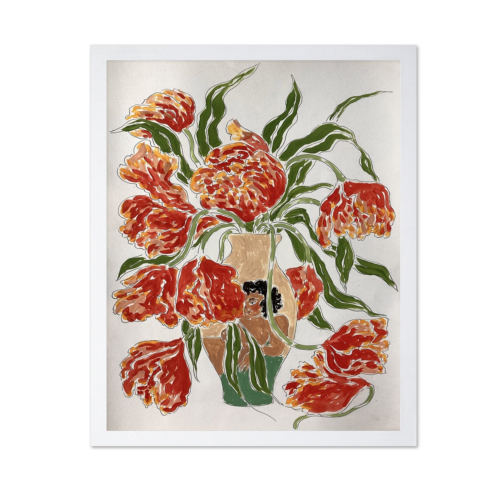 Wilted Tulip Portrait