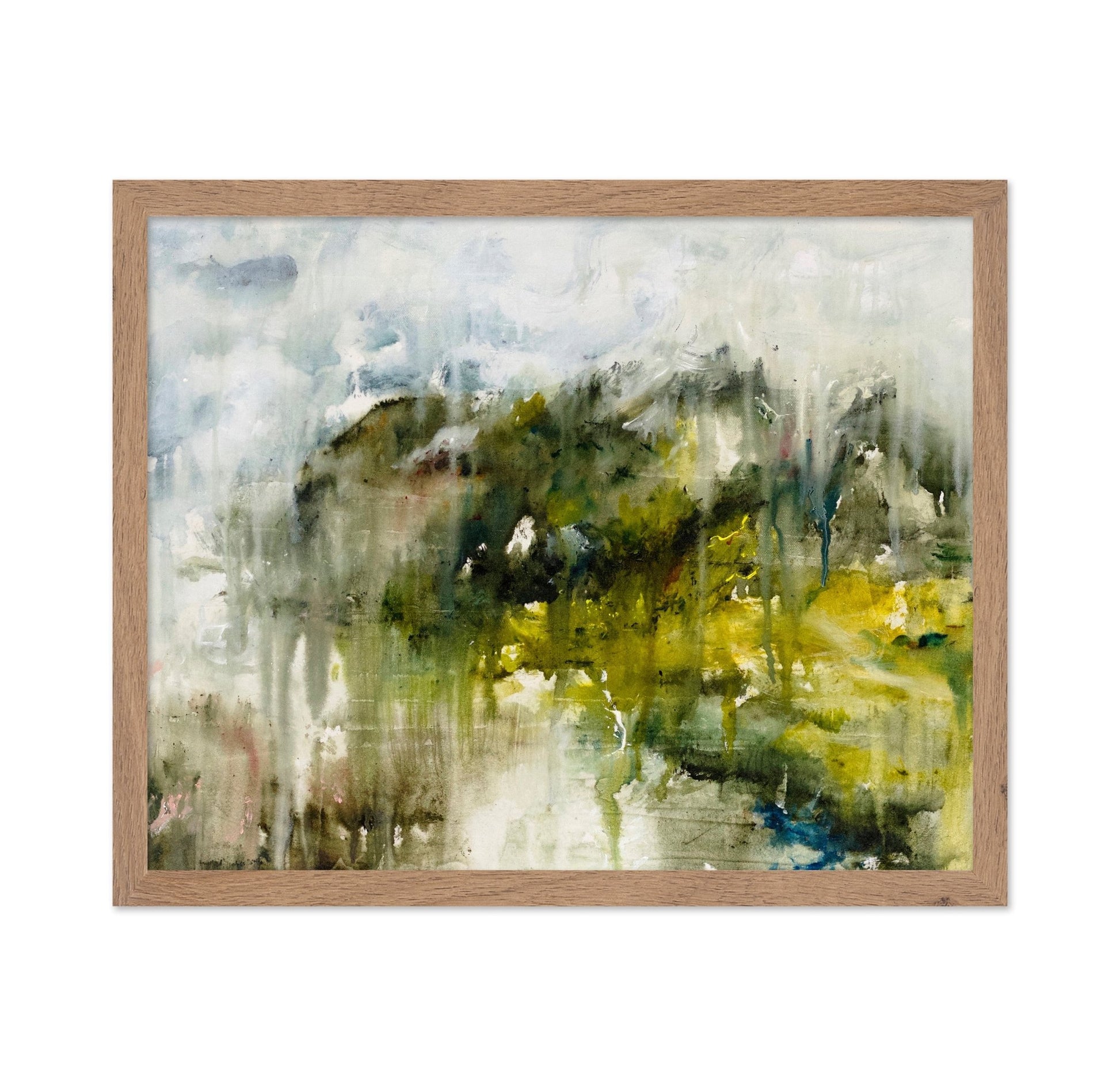 Misty Alpine View