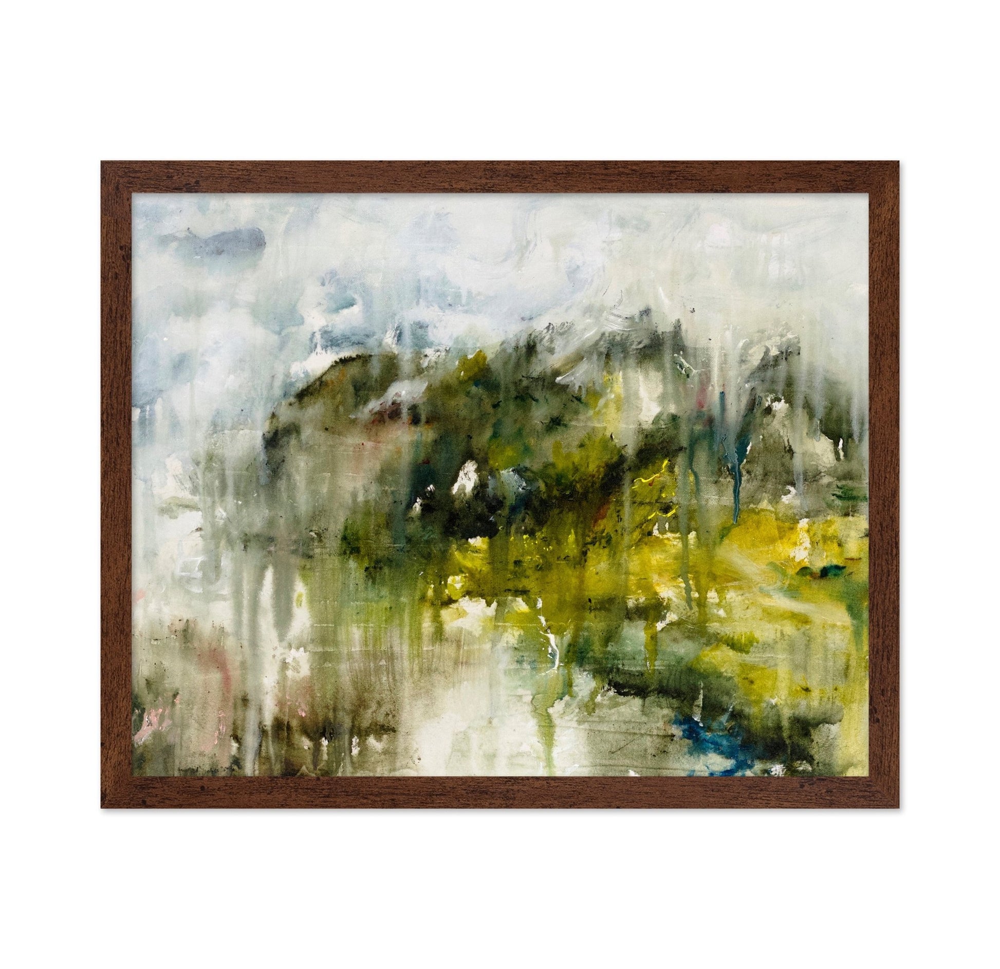 Misty Alpine View