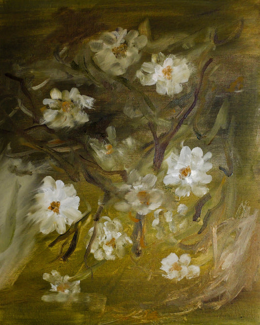 Soft White Blossoms