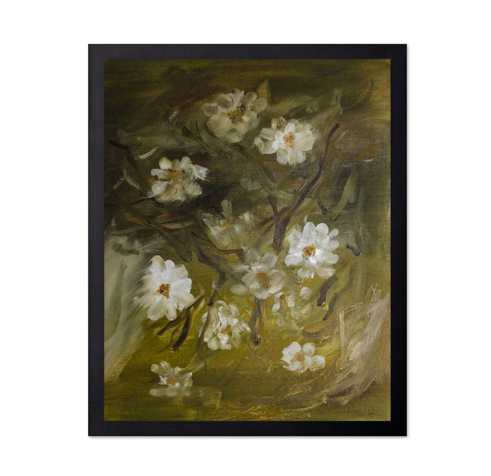 Soft White Blossoms