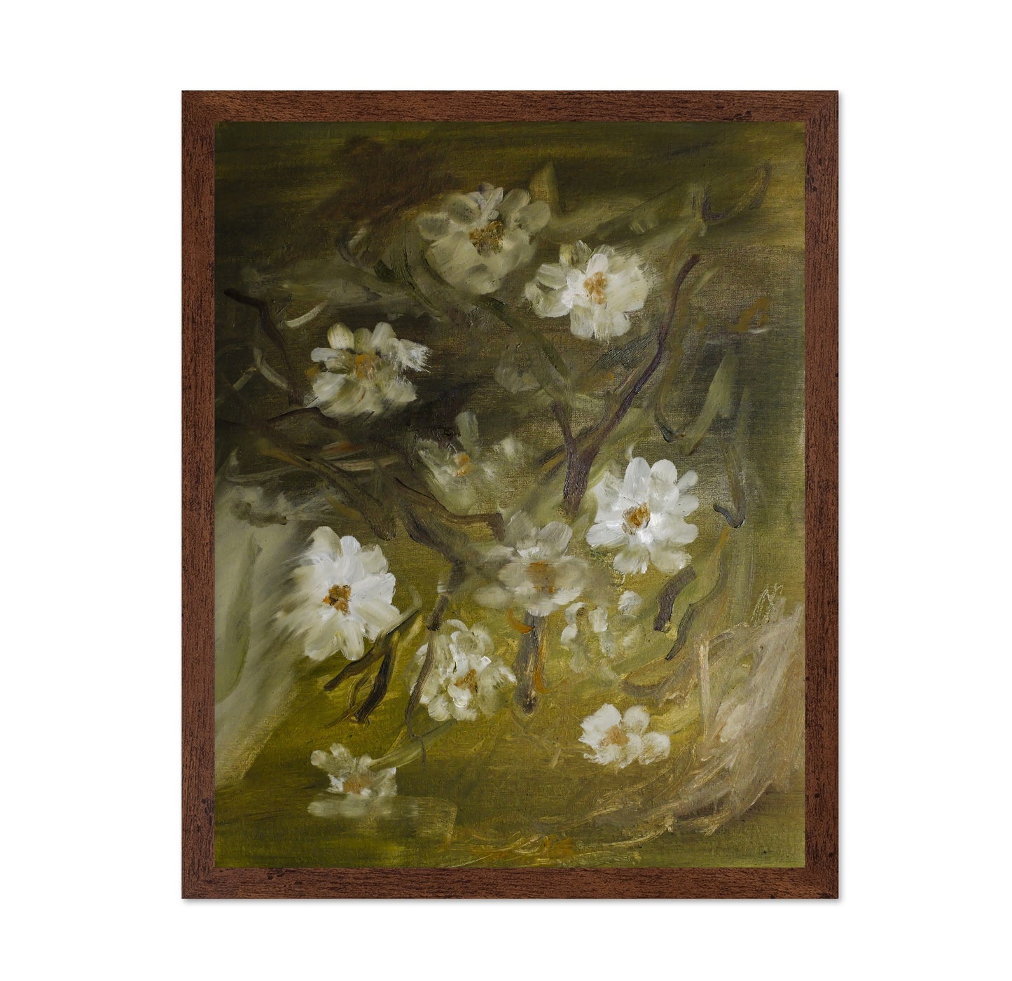 Soft White Blossoms