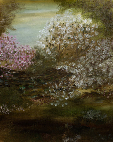 Blooming Garden Scene