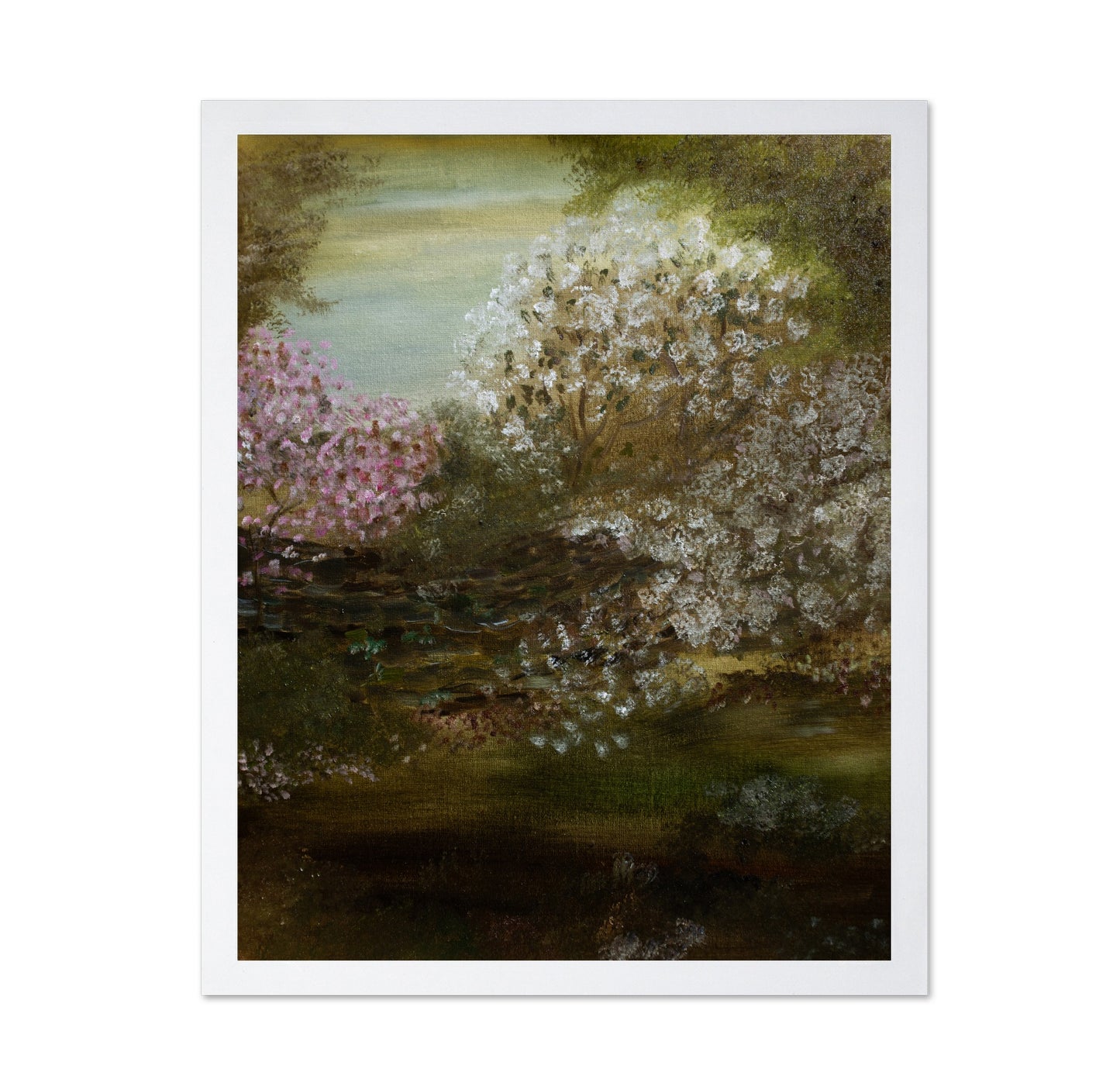 Blooming Garden Scene