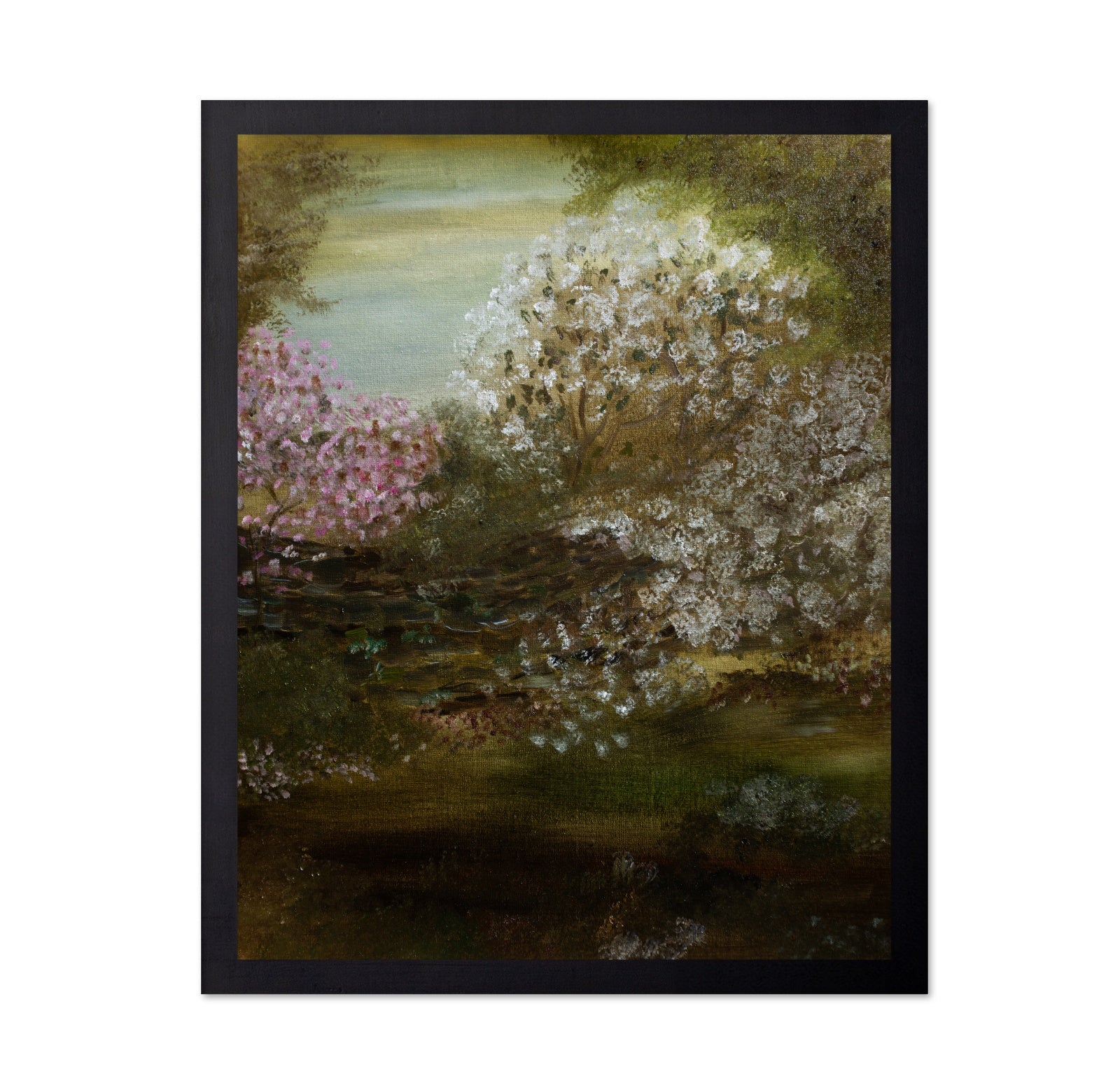 Blooming Garden Scene