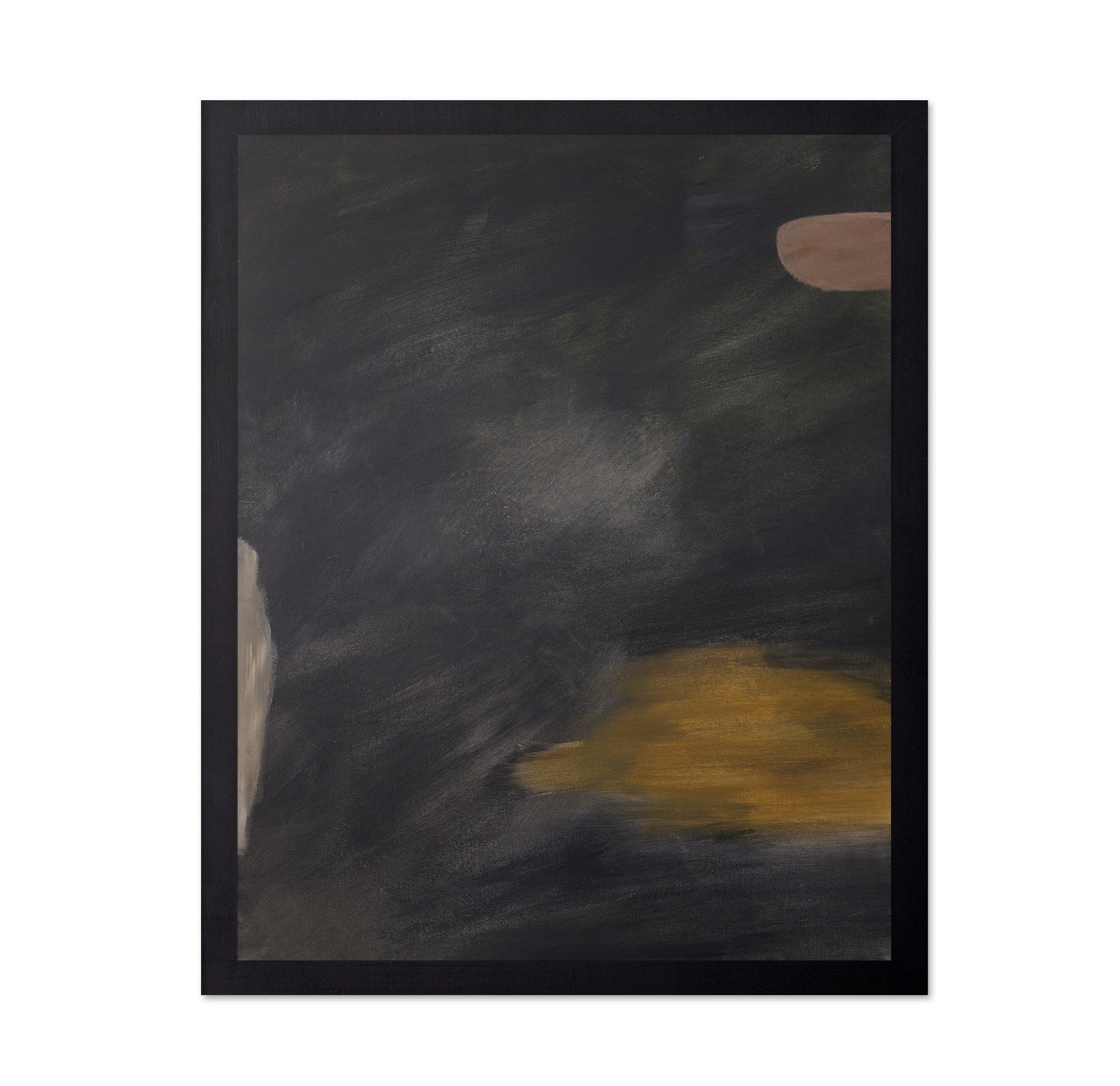 Dark Ochre Abstract