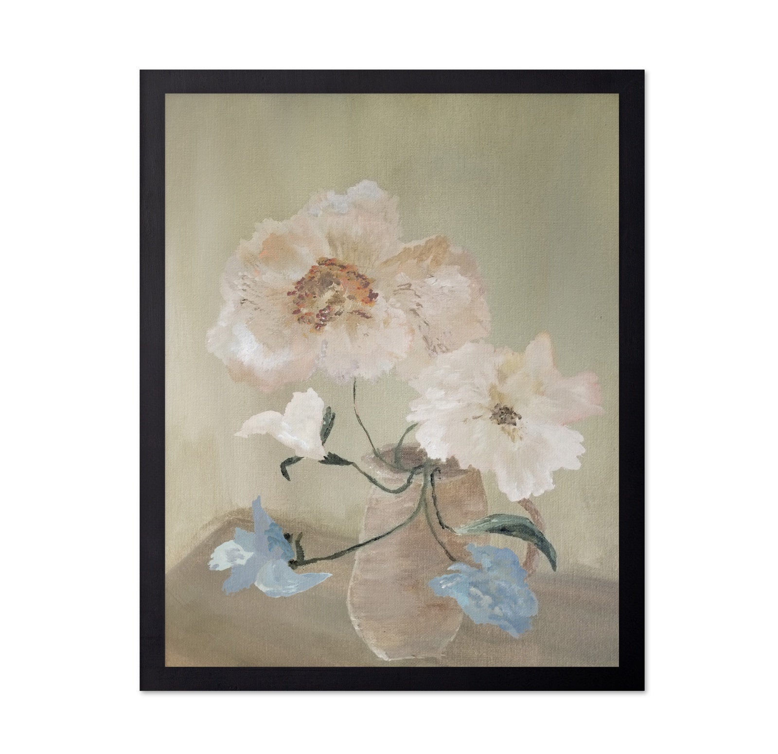 Soft Poppy Still Life